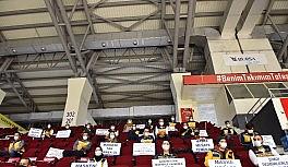 Sağlıkçılara moral desteği