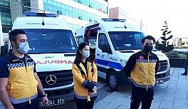 Sultangazi Belediyesi 2 hasta nakil ambulansı ile vatandaşların yardımına koşuyor