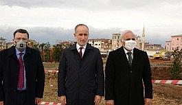 TOKİ Başkanı Bulut Hüseyin Avni Aker Stadı'nın yerinde yapımı süren Millet Bahçesindeki çalışmaları inceledi