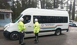 Toplu taşıma araçlarına trafik denetimi yapıldı