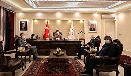 Tüketiciler Birliği Derneği Van Şube Başkanı Uğurlu'dan Vali Bilmez'e ziyaret