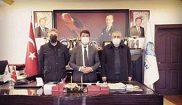 Türkiye Gazetesi heyetinden Tekman Belediyesi'ne ziyaret