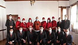 Uçak kazalarında hayatını kaybeden pilotlar için aşevinde yemek dağıtıldı