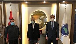 Van basınından Rektör Şevli'ye ziyaret