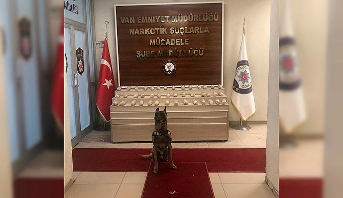 Van'da 21 kilo 625 gram eroin ele geçirildi