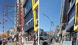 VEDAŞ, Başkale ilçesinde elektrik hatlarını yeraltına aldı