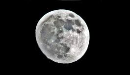 Yüksekova'da dolunay güzelliği