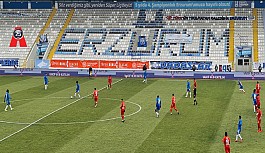 BAKLAVA TUZLU ÇIKTI; BB Erzurumspor: 1 - Gaziantep FK: 1