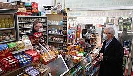 Başkan Erdem'den esnafa moral ziyareti