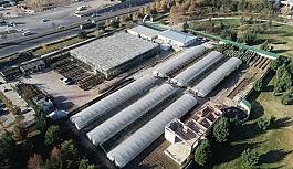 Dört mevsim güzelliğine doyulmayan Sincan Sera Park