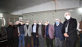 Dut pekmezi fabrikalarını incelediler