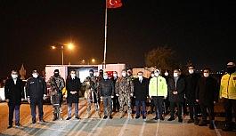 Elazığ protokolü yeni yıla güvenlik güçleriyle girdi