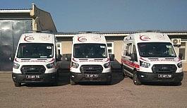 Elazığ'da 4 yeni ambulans hizmete girdi