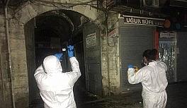 Fatih'te bir handa çıkan yangında han bekçisi hayatını kaybetti