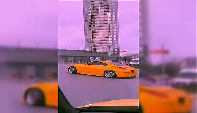 Güngören'de spor arabasıyla drift yapan sürücü gözaltına alındı