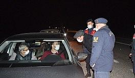 Hüyük Kaymakamı Demirkol yılbaşı denetimine katıldı