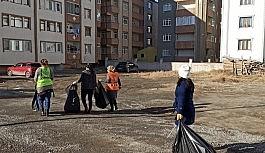 Iğdır'da cadde ve sokak temizliği