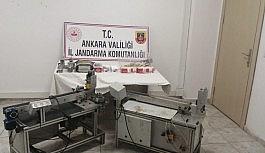 Jandarma ekiplerinden kaçak tütün operasyonu