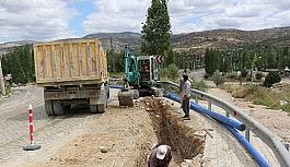 Konya Büyükşehir'den 2020'de 432,3 kilometre su ve kanalizasyon şebekesi