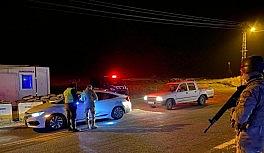 Malatya'da jandarma ekipleri denetim yaparak yeni yıl girdi