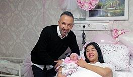 Muğla'da yeni yılın ilk bebeği 'Asya' bebek