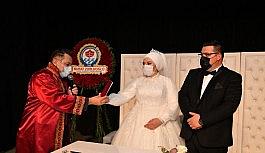 Ortahisar'da 2020 yılında bin 913 çiftin nikahı kıyıldı