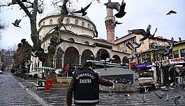 Osmangazi sokakları sessizliğe büründü