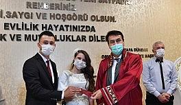 Osmangazi'de 6 bin 52 çift mutluluğa 'evet' dedi
