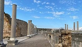 Perge Antik Kenti 2020 yılında sessiz kaldı