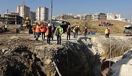 Polatlı'yı kesintisiz sağlıklı suya kavuşturacak çalışmalar hızla ilerliyor