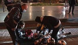 Sebep olduğu kaza sonrası motosiklet sürücüsünün başından bir an olsun ayrılmadı