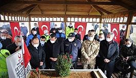 Şehit Fethi Sekin, şehadetinin 4. yılında kabri başında anıldı