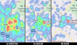 Van'ın risk haritası bu kez maviye döndü