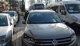 Yayaya çarpan sürücü şoka girdi