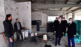 Yeşilyurt'ta Çilesiz Semt Pazarı ve Yaşam Merkezi yapımı sürüyor