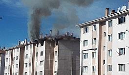 Depremin vurduğu Elazığ’da yangın
